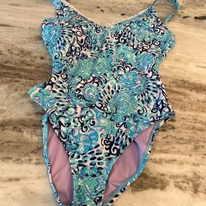 Lilly Pulitzer one piece swimsuit size 14